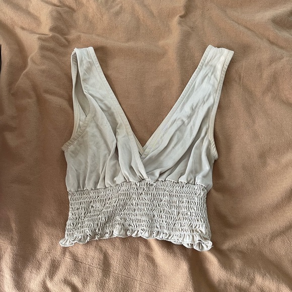 V neck crop top - Picture 1 of 1